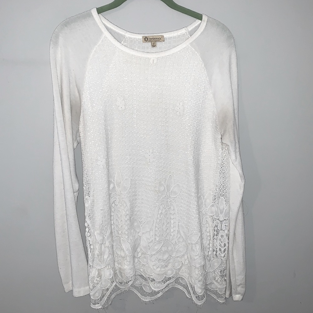 Democracy Lace Top